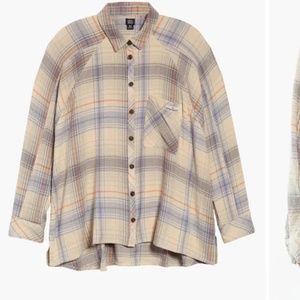 BDG Keanu Button Down Flannel